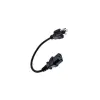 Nanocable Cable de Alimentación NEMA-5-15P/M-C13/H 1.5m