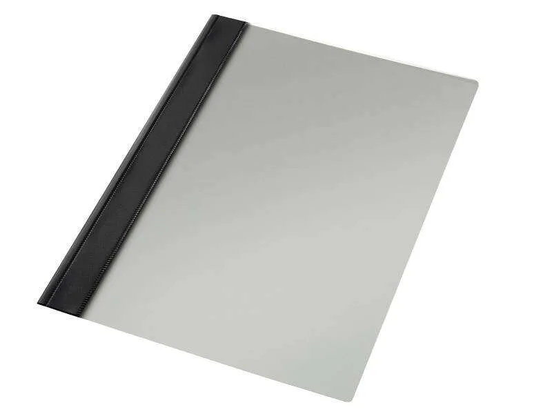 Esselte Dossier Fastener Mod 132/1 PVC Rígido 150 Micras Folio Negro - Caja 50 Unidades