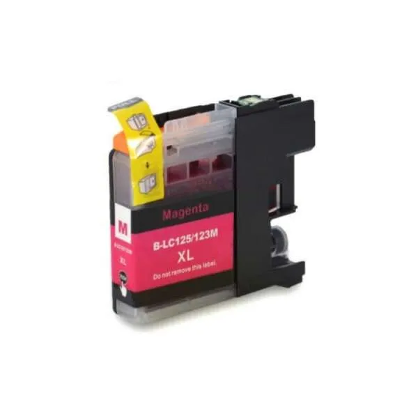 Brother Lc123Xl/Lc121Xl Magenta Cartucho De Tinta Generico - Reemplaza Lc123M/Lc121M