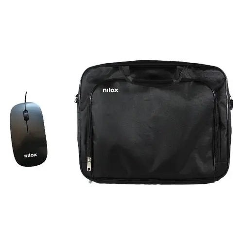 Nilox Maletín Para Portátil 15,6" Essential 2 Con Ratón