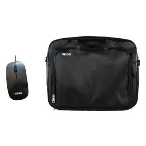 Nilox Maletín Para Portátil 15,6" Essential 2 Con Ratón