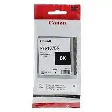Canon PFI107 Cartucho de Tinta Negro Original - PFI107BK/6705B001