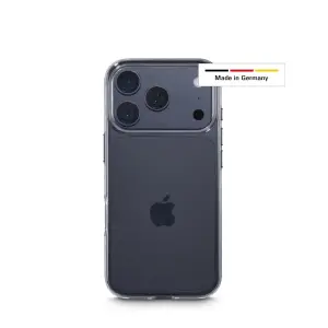 Hama Funda Antideslizante para iPhone 17 Pro - Antiamarilleo - Transparente
