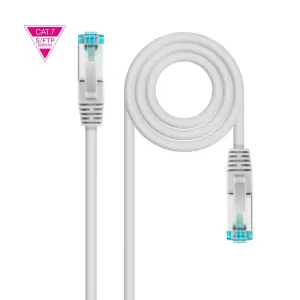 Nanocable Cable de Red Cat.7 600MHz LSZH S/FTP PIMF AWG26 2m