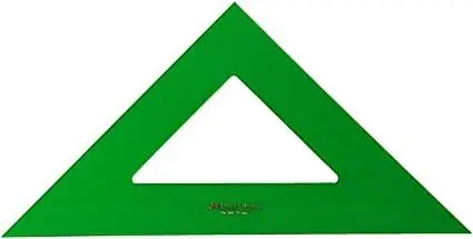 Faber Castell Escuadra Sin Graduar 21cm Verde