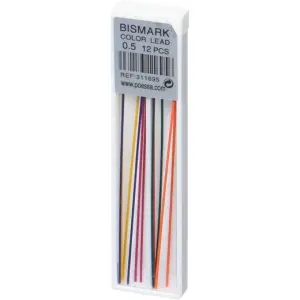 Bismark Minas De Colores 0,5mm Estuche 12 Unidades Surtidos