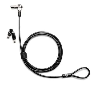 HP CABLE DE SEGURIDAD CON LLAVE PARA PORTÁTIL NEGRO