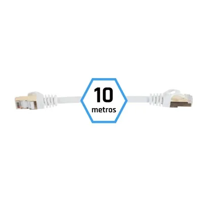 iggual Latiguillo CAT7 S/FTP LSZH 10 Metros Blanco