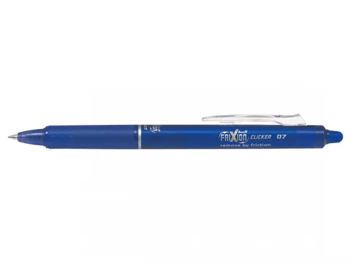 Pilot Bolígrafo Tinta Borrable Frixion Clicker 0.7mm Azul