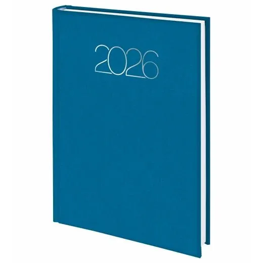 Deusto Dietario-D07 Base 58-Premium 14.5X20.5Cm Dp 682-Azul Metal 2026