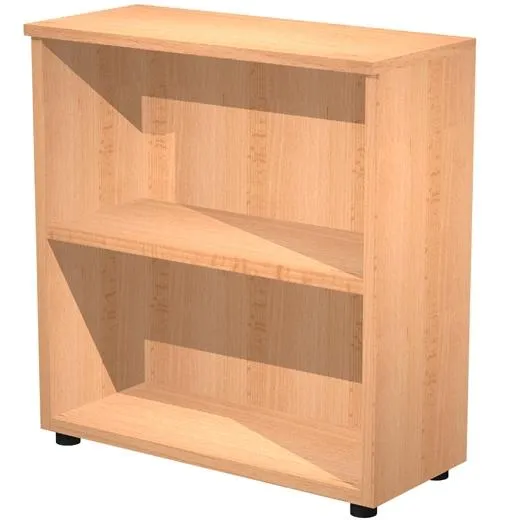 Artexport Estantería Baja Presto Abierta 1 Estante 22Mm Regulable Con Trasera Haya