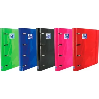 Oxford European Binder Classic A4+ 5x5 80H con Separadores de Cartón Surtidos