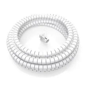 Aisens Organizador de Cable Espiral 25mm 2.0m Color Blanco