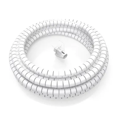Aisens Organizador de Cable Espiral 25mm 2.0m Color Blanco