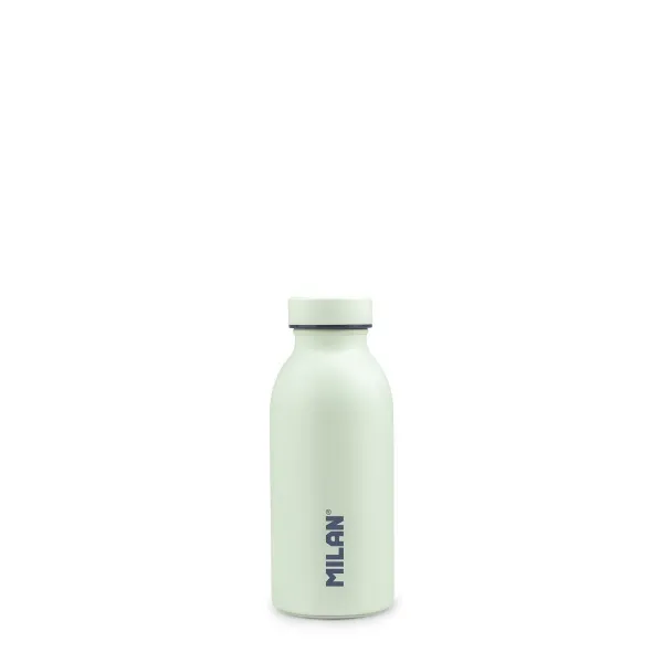 Milan Botella Isotérmica 0.35L Doble Pared Acero Inoxidable Verde