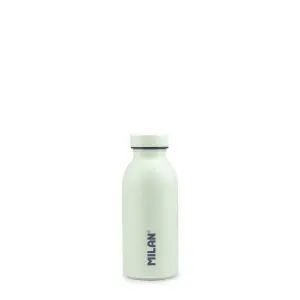 Milan Botella Isotérmica 0.35L Doble Pared Acero Inoxidable Verde