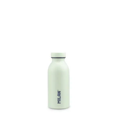 Milan Botella Isotérmica 0.35L Doble Pared Acero Inoxidable Verde