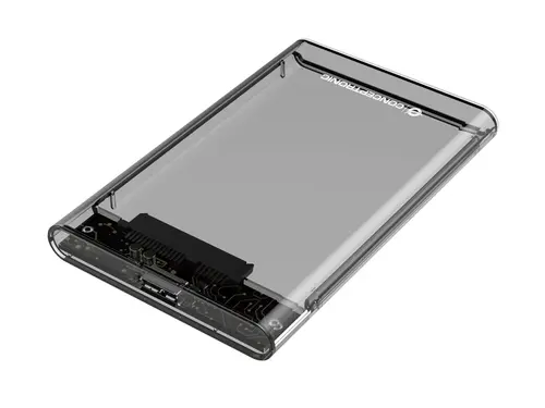 Caja Externa 2.5" Usb 3.0 Conceptronic Usb 3.0 Sata Transparente Sin Tornillos Dante03T