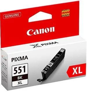 Canon Tinta Negro Mg 5450/6350/6400 - Ip 7250 - Cli 551Xlbk
