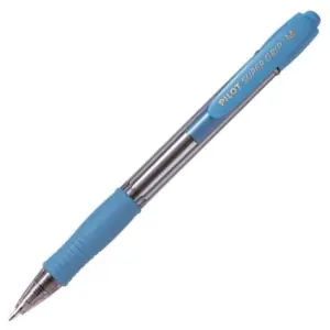 Pilot Bolígrafo Supergrip M Azul Cuerpo Azul Claro