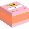 Post-it Cubo 400 Notas Adhesivas Reposicionables 51x51mm Colores Surtidos