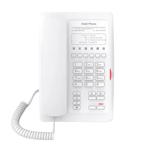 Fanvil H3 Teléfono IP para Hotel con Placa Personalizada B