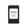 HP 304XL Negro Cartucho de Tinta Remanufacturado - Muestra Nivel de Tinta