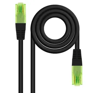 Nanocable Cable RJ45 Cat.6 UTP CCA 25cm Negro