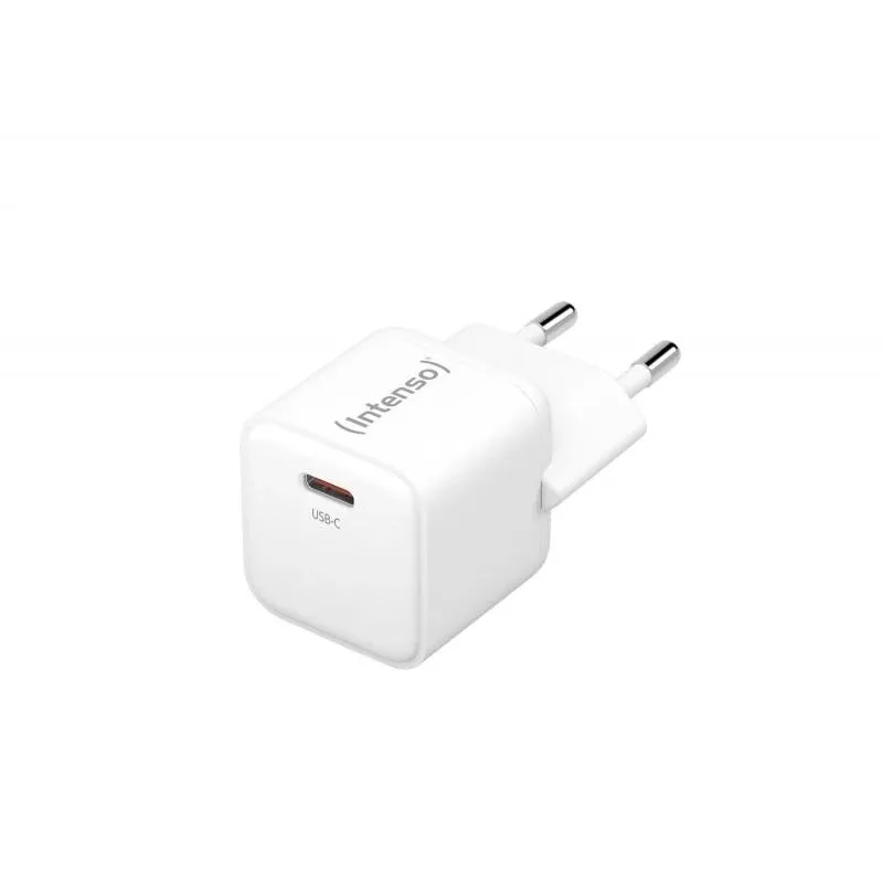 Intenso | Cargador Pared Gan W30C Usb-C|Blanco