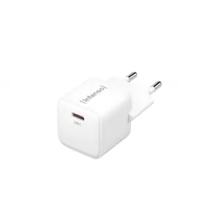 Intenso Cargador Pared GaN W30C USB-C Blanco