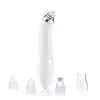 InnovaGoods Limpiador Facial Eléctrico Pore·Off Inalámbrico con Cabezales - Blanco 4.5x20x3.5cm