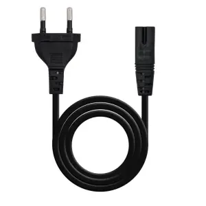 Nanocable Cable de Alimentación CEE7/16 Macho a C7 Hembra 3m Negro