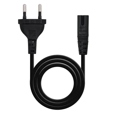 Nanocable Cable de Alimentación CEE7/16 Macho a C7 Hembra 3m Negro