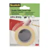 Scotch Cinta Adhesiva para Moqueta 50mm x 5m - Alta Fuerza Adhesiva - Color Blanco