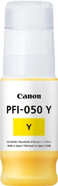Canon PFI050 Amarillo Botella de Tinta Original PFI050Y/5701C001