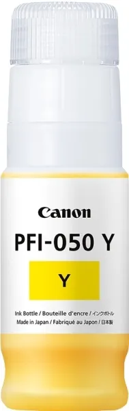 Canon PFI050 Amarillo Botella de Tinta Original PFI050Y/5701C001