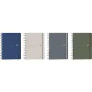 OXFORD AGENDA ANUAL IDENTITY ESPIRAL A5 320H DP C/SURTIDOS 2026