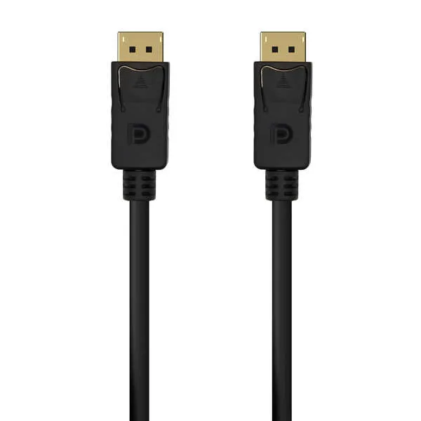 Aisens Cable DisplayPort V1.2 4K@60Hz DP/M - DP/M Negro 0,5M
