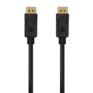 Aisens Cable DisplayPort V1.2 4K@60Hz DP/M - DP/M Negro 0,5M