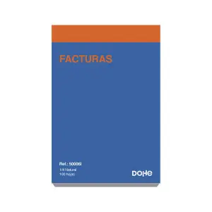 Dohe Talonarios Preimpresos a Dos Tintas 100 Hojas Cuarto Natural