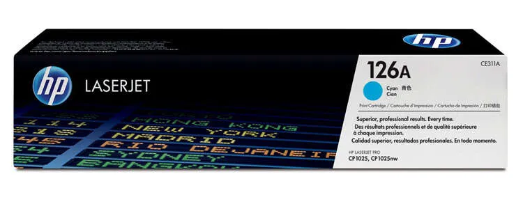 Hp Ce311A Cyan Cartucho De Toner Original - 126A