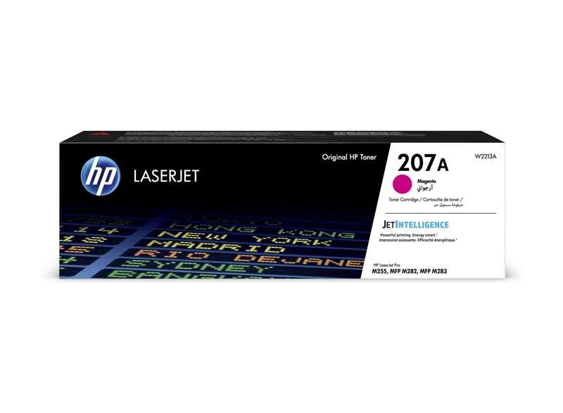 HP Tóner Magenta LaserJet Pro MFP M 282 NW - 207A