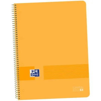 Oxford Cuaderno Live&Go A4+ 80H 5x5mm Microperforado Pack 5 Ud Melocotón