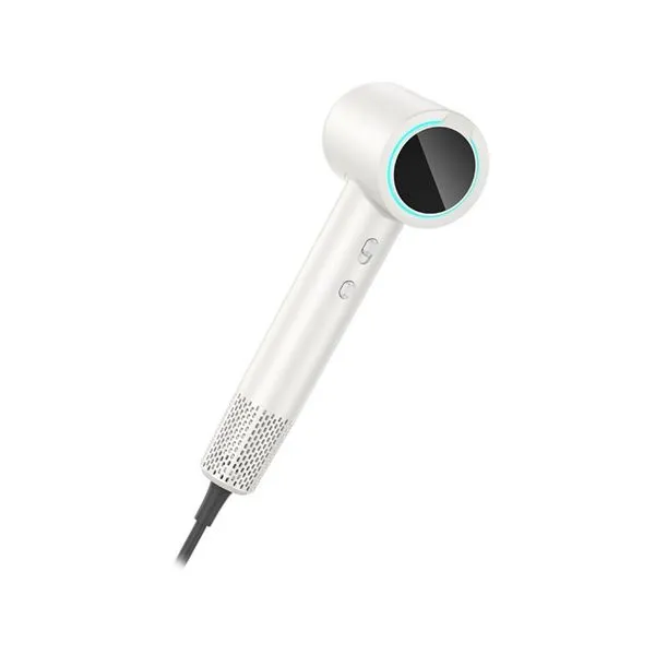 Xo Cf29 Secador Ionico - Potencia 1450W - 4 Niveles De Temperatura - Display Digital - Color Blanco
