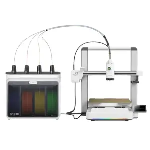 Creality Sparkx i7 Combo Impresora 3D Abierta + Unidad CFS - Volumen 26x26x25.5cm - Camara HD de 720px - Sistema Multicolor CFS Lite - Cuerpo Metalico - Velocidad Hasta 500 mm/s - USB, WiFi