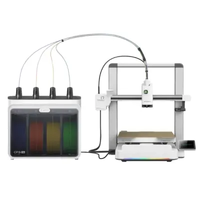 Creality Sparkx i7 Combo Impresora 3D Abierta CFS - Volumen 26x26x25.5cm - HD 720px - Velocidad Hasta 500 mm/s - USB, WiFi