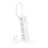 Nanocable Regleta De Enchufes 4 Tomas 1.4 M Blanco