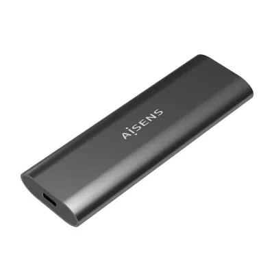 Aisens Caja Externa M.2 NGFF para SSD SATA/NVME a USB 3.1 Gen 2 - Gris