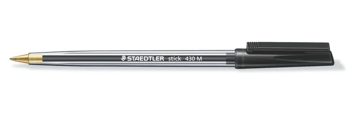 Staedtler Bolígrafo Stick 430 Negro