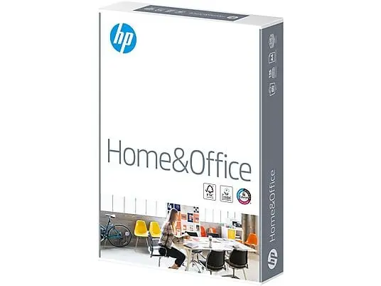 HP Papel A4 80g 210x297mm (500 Hojas) Blanco para Oficina y Hogar